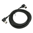 thumbnail image 2 of Cable DIN de 5 pines con ángulo de 90 grados Cable de sonido MIDI macho a macho de ángulo recto para cámara de vigilancia de TV 3 m / 9,8 pies, 2 of 5