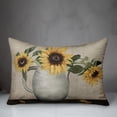 thumbnail image 3 of Creative Products Sunflower Still Life 20 x 14 Spun Poly Pillow, 3 of 3