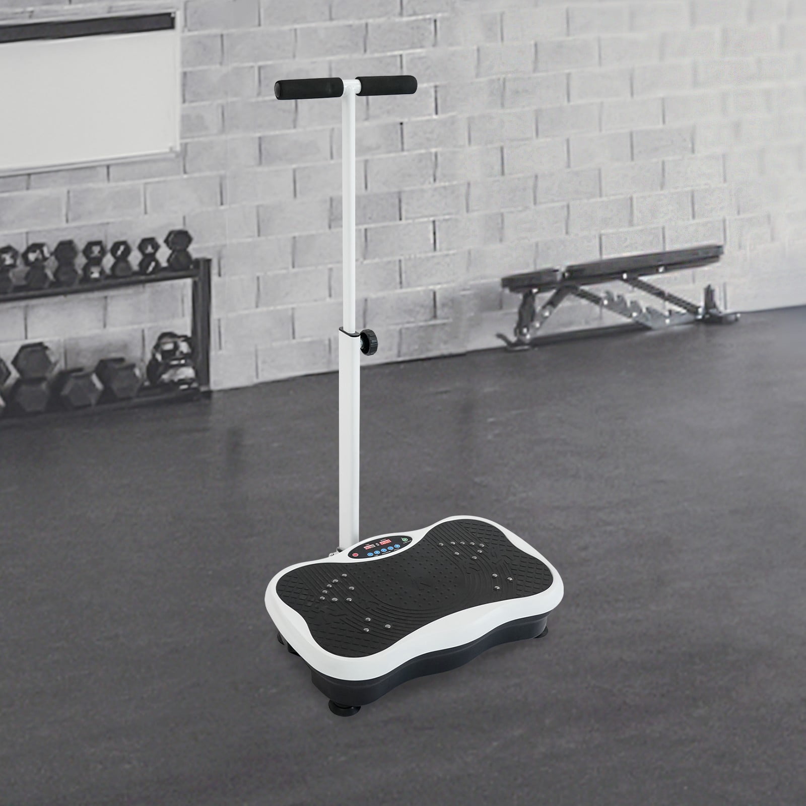 TFCFL Workout Vibration Plate Exercise Machine Adjustable Full-body Vibrating Plateform Equipment 330.69 lbs