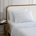 thumbnail image 7 of Betsey Johnson Butterfly Rainbow Purple Twin Sheet Set, 7 of 7