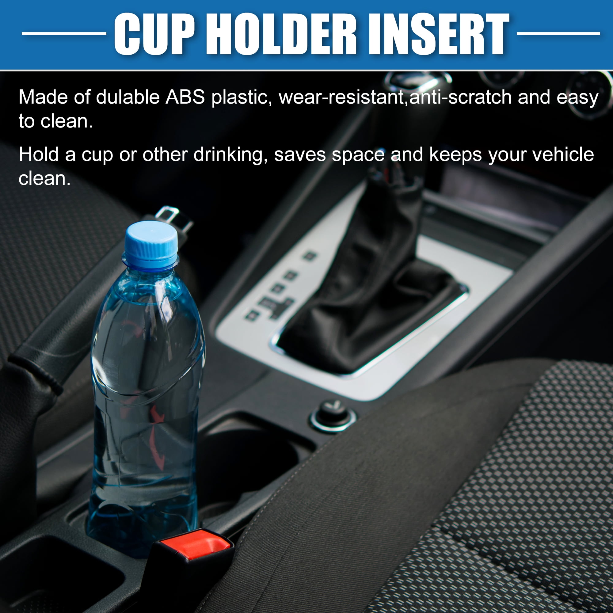Unique Bargains Durable Cup Holder Insert for Toyota Camry Models from 2007 to 2011
