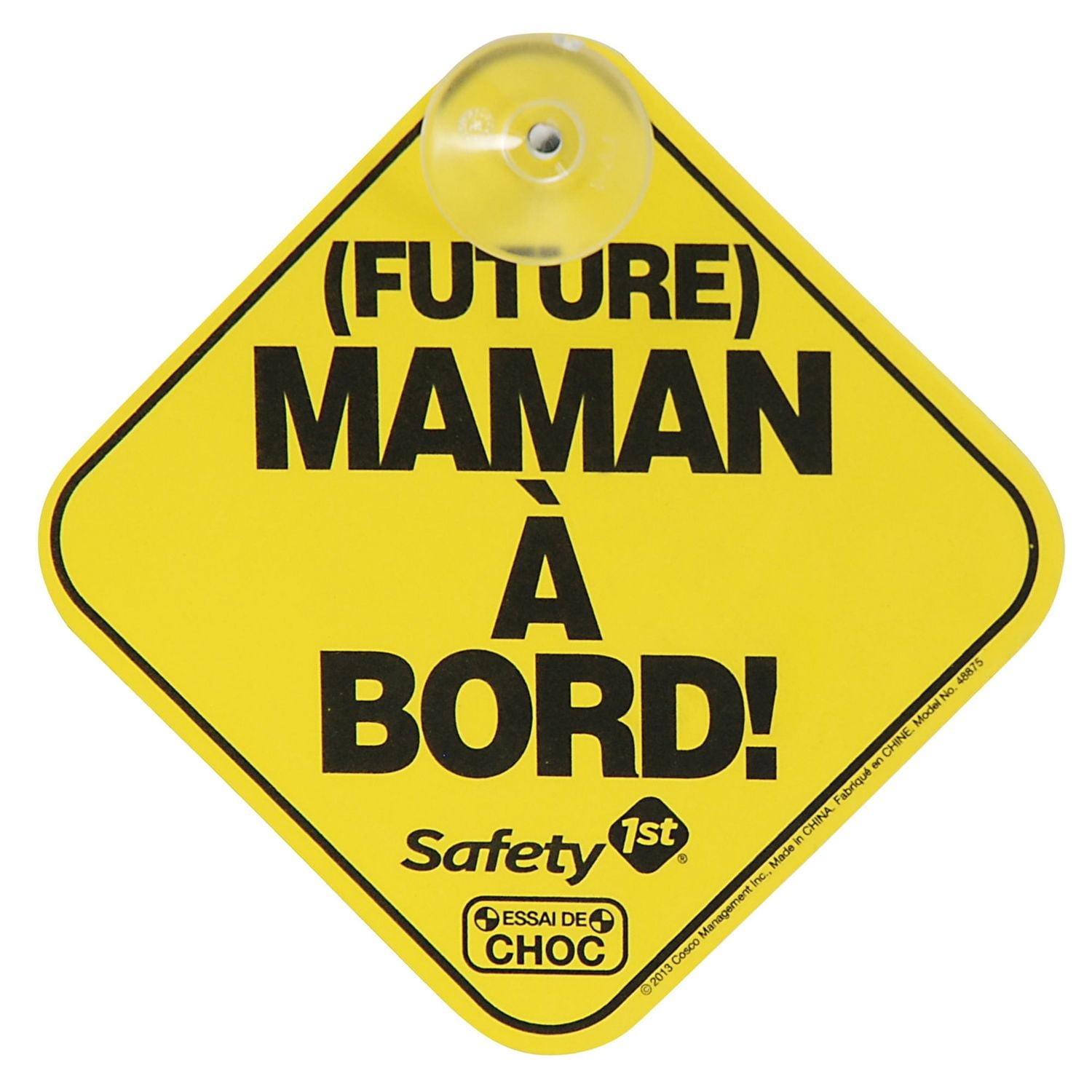 Bébé à Bord/Future maman à Bord - Signe en mousse de Safety 1st