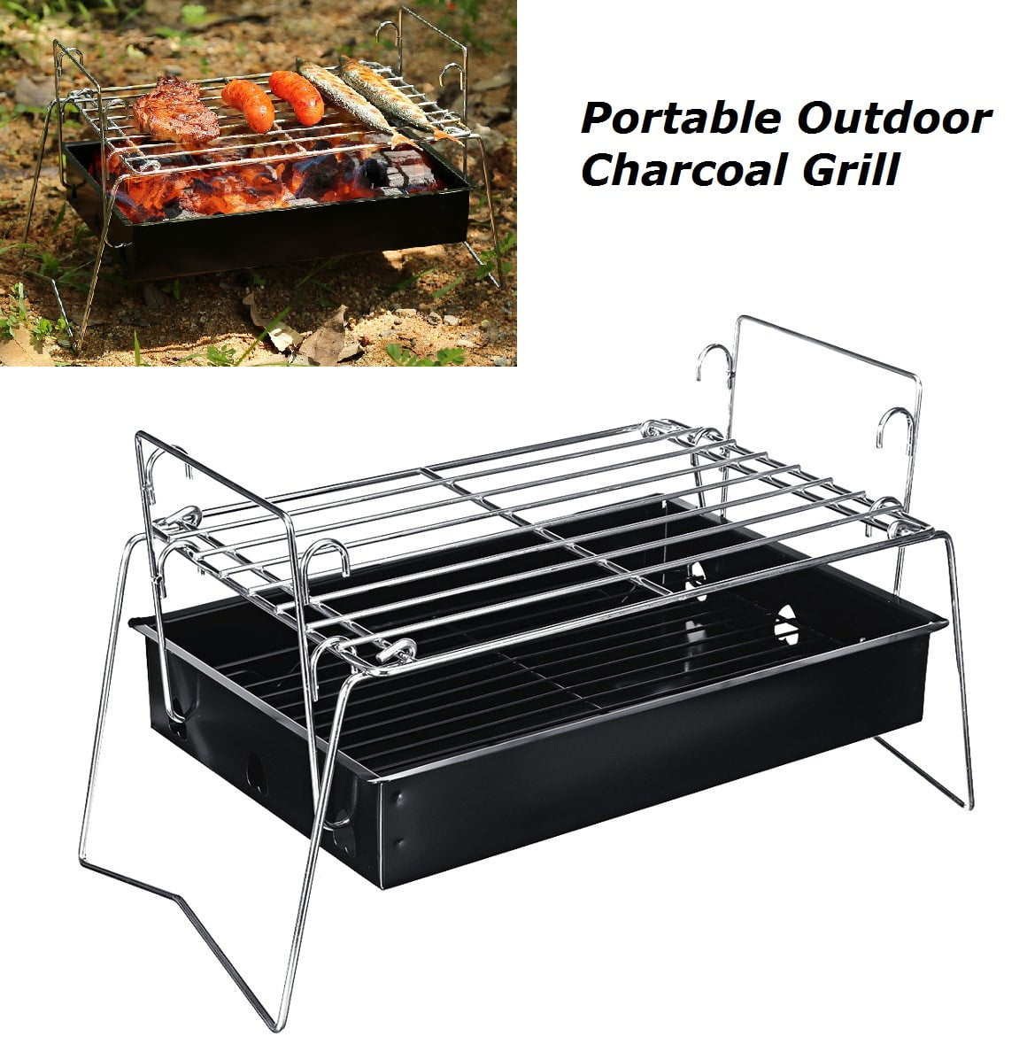 folding camp grill