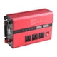 thumbnail image 4 of Aleación de Aluminio Solar Corrección de Alta Potencia 1000w 2000w Inversor de Voltaje Inversor de Corriente Ondas Sinusoidales Puerto de Carga USB Enchufe Rojo de EEUU UU, 4 of 8
