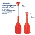 thumbnail image 5 of Attwood 11828-1 Emergency 20-inch to 42-inch Telescoping Paddle, 5 of 6