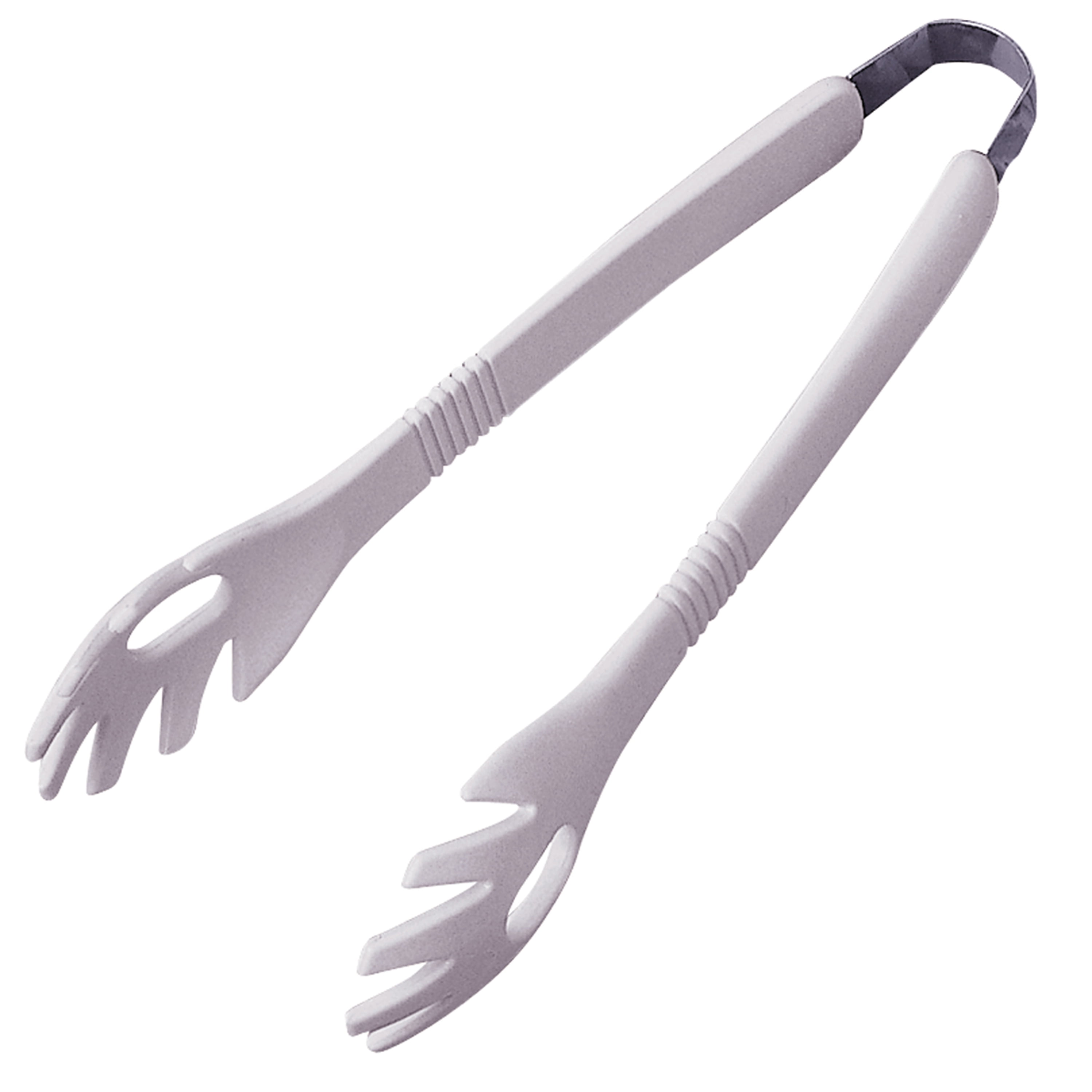 Mainstays Stainless Steel & Nylon Flexible Salad Tongs