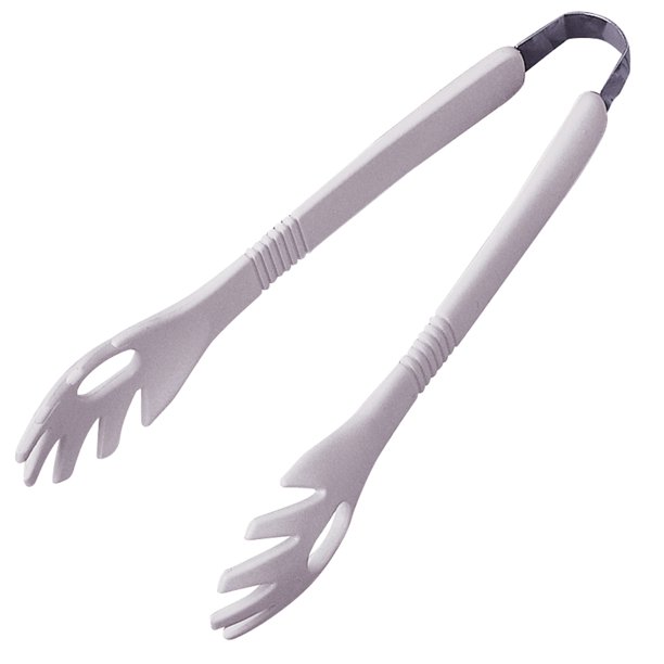 Mainstays Stainless Steel & Nylon Flexible Salad Tongs