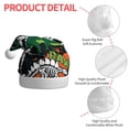 thumbnail image 4 of Balery Dinosaur Skeleton Pattern Santa Hat Christmas Hat Funny Christmas Hat Christmas Knitted Beanie Hat For Men Women Adult, 4 of 6