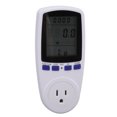 thumbnail image 3 of Medidor de vatios Pantalla LCD Función de alarma Protección contra sobrecarga Material ABS Monitor de uso de electricidad Enchufe estadounidense 120 V, 3 of 5