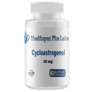 Cycloastragenol Supplement 10mg per capsule 60 capsule bottle (compare with TA-65)