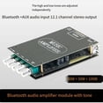 thumbnail image 3 of Módulo Amplificador Digital Bluetooth de 2.1 Canales, Subwoofer de Tono Alto y Bajo, Placa Amplificadora Bluetooth de Alta Fidelidad, 3 of 5