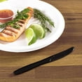 thumbnail image 3 of Karat Cafe Polypropylene Plastic Heavy Duty Disposable Knives, Black, 1000 Count, 3 of 9