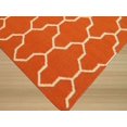 thumbnail image 3 of EORC DM12RT Tapis Kilim Marocain Moderne Réversible en Laine Noué à la Main 5.50 x 8 Pieds, 3 of 5
