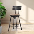 thumbnail image 4 of Taburetes Para Barra de Cocina - Swivel Bar Stools with Backs, 4 of 5