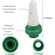 thumbnail image 2 of Regadera para plantas de vacaciones, (paquete de 4) púas de cono de riego automático de cerámica, sistema automático de riego por goteo y flores para interiores, 2 of 5