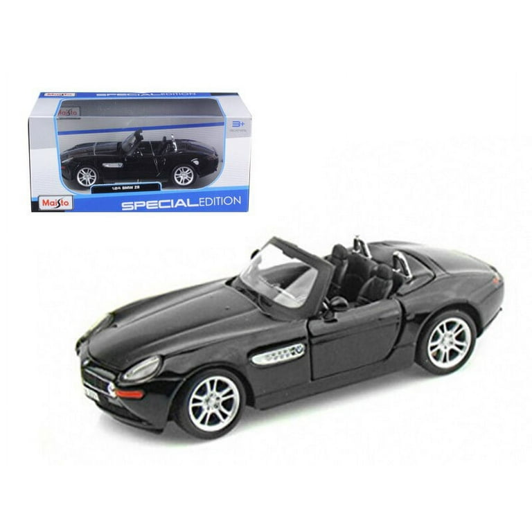 BMW Z8 Diecast Car Model 1/24 Black Die Cast Car Model by Maisto