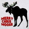 thumbnail image 3 of CafePress - Merry Chrismoose T Shirt - Men's Classic Graphic T-Shirt, 3 of 4