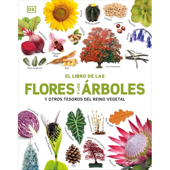 DK Our World in Pictures El Libro de Las Flores Y Los Árboles (Our World in Pictures: Trees, Leaves, Flowers & Seeds), (Hardcover)