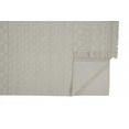 thumbnail image 4 of HomeRoots 512369 8 x 10 ft. Ivory & Tan Wool Geometric Hand Woven Rectangle Area Rug with Fringe, 4 of 5