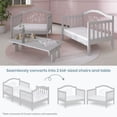 thumbnail image 6 of Dream On Me Rosie Toddler Bed In Grey, 6 of 12