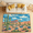 Multicolour 1, variant on CURLYOOT Cactus Area Rugs for Living Room Bedroom, 4' 10" x 6' 8" Washable Rug, Tropical Desert Floor Carpet with Non Slip Backing for Dining Room Indoor