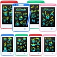 thumbnail image 1 of Tableta de escritura LCD Zhehao de 6.5 pulgadas para niños con 8 tabletas, 1 of 6