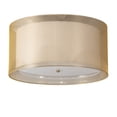 thumbnail image 4 of Meyda Tiffany 219363 Cilindro 4 Light 26" Wide Semi-Flush Drum Ceiling Fixture - Brass, 4 of 5