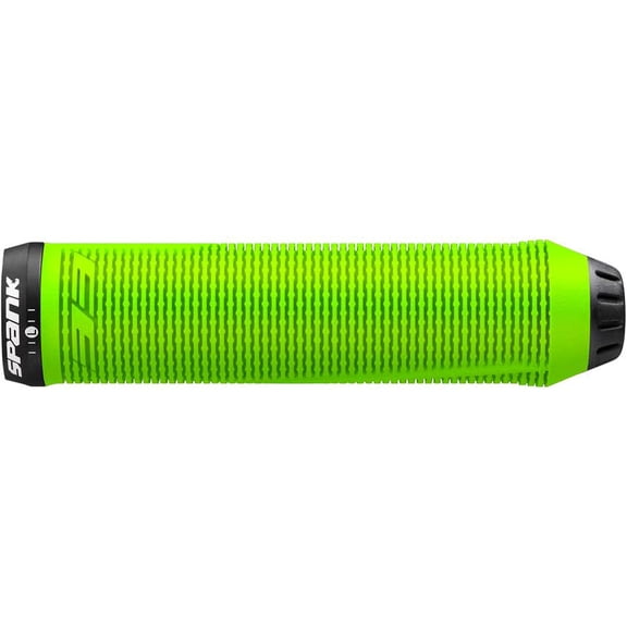 Spank SPIKE Grip 33 Green Impact-Resistant Bar End Tapers