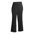 thumbnail image 6 of Heart N' Crush Plus Size Solid Wide Leg Pants with Foldover Waist, 6 of 6