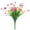 Pink, variant on Spencer 6 Bundles 12.2 inches Baby Breath Artificial Flowers, UV Resistant Faux Outdoor Flowers, Fake Plastic Flowers Bulk for Cemetery Wedding Party Home Decor (White)