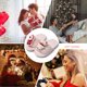 thumbnail image 3 of Pantufla Zapatillas estampadas navideñas Zapatos casuales con forro polar Zapatillas cómodas con suela de goma Likrtyny Tenis De Mujer Tenis De Hombre, 3 of 7