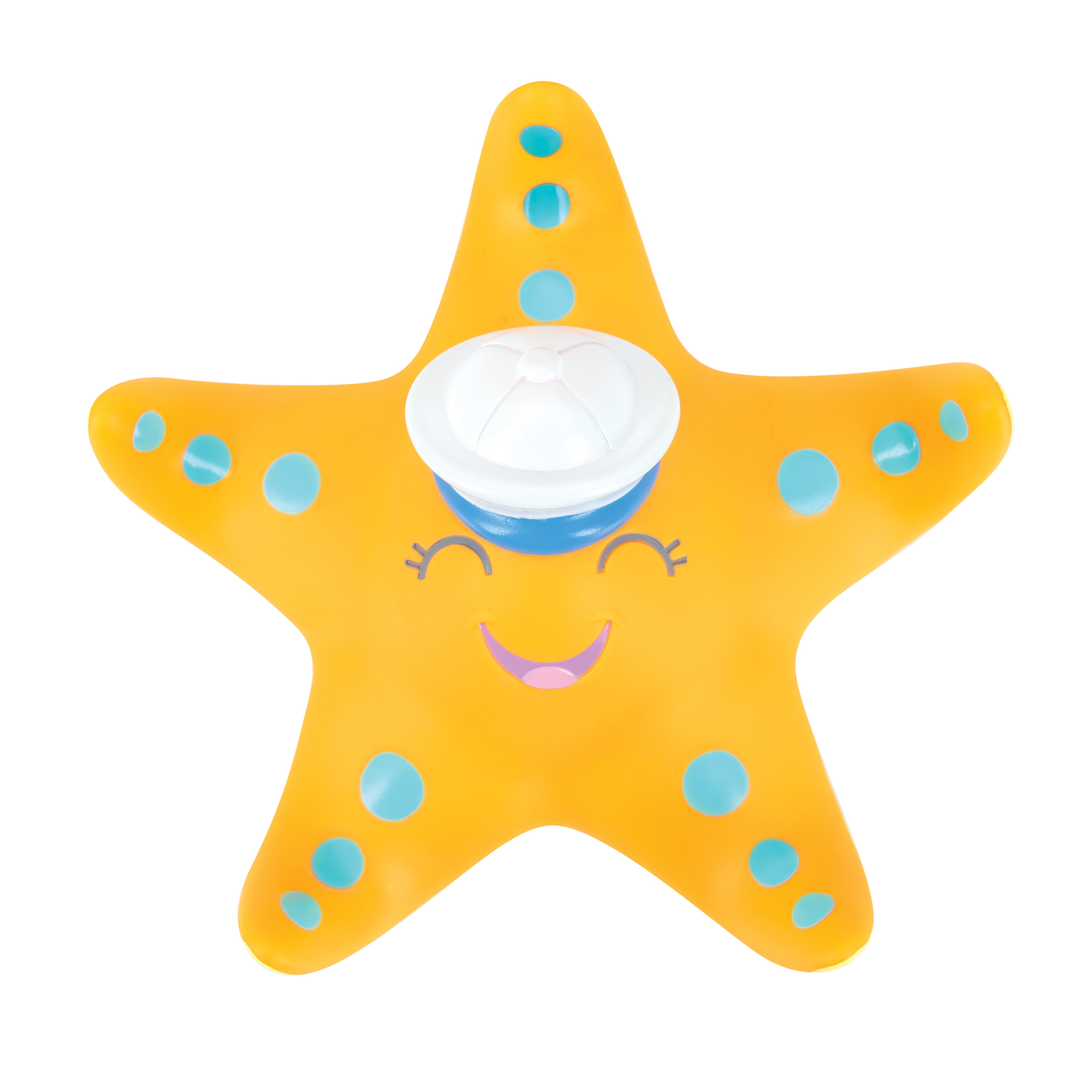 Nuby Floating Starfish Ring Toss Bath Toy for Toddlers