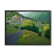 thumbnail image 2 of Stupell Industries Winding Road Path Distant Rural Farm Town Graphic Art White Framed Art Print Wall Art, Design by Ian Roberts, 2 of 5