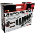 thumbnail image 5 of Performance Tool M797 15pc 1/2-Inch Drive SAE Impact Set - Professional Grade Heavy Duty Tool Kit for Automotive and Industrial Use, 5 of 5