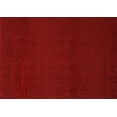 thumbnail image 1 of Ahgly Company Indoor Rectangle Abstract Orange Contemporary Area Rugs, 5' x 8', 1 of 1