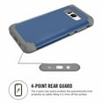 thumbnail image 6 of Dteck Galaxy S8 Case with Tempered Glass Screen Protector, Dteck Heavy Dual Layer Full Body Protection Rugged Shockproof Case Hard PC Protective Back Cover For Samsung Galaxy S8,Blue, 6 of 9