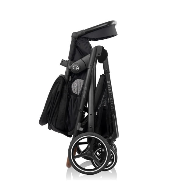 Evenflo Shyft Intuiti+ Travel System featuring LiteMax NXT with SensorySoothe, Eclipse Black