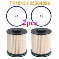 2 TP1015 Fuel Filter Kit for 17-21 6.6 Duramax Diesel Chevy Silverado GMC Sierra