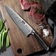 thumbnail image 5 of Cuchillo de Cocina HOSHANHO 8" Ultra Afilado de Acero de Alto Carbono, 5 of 7