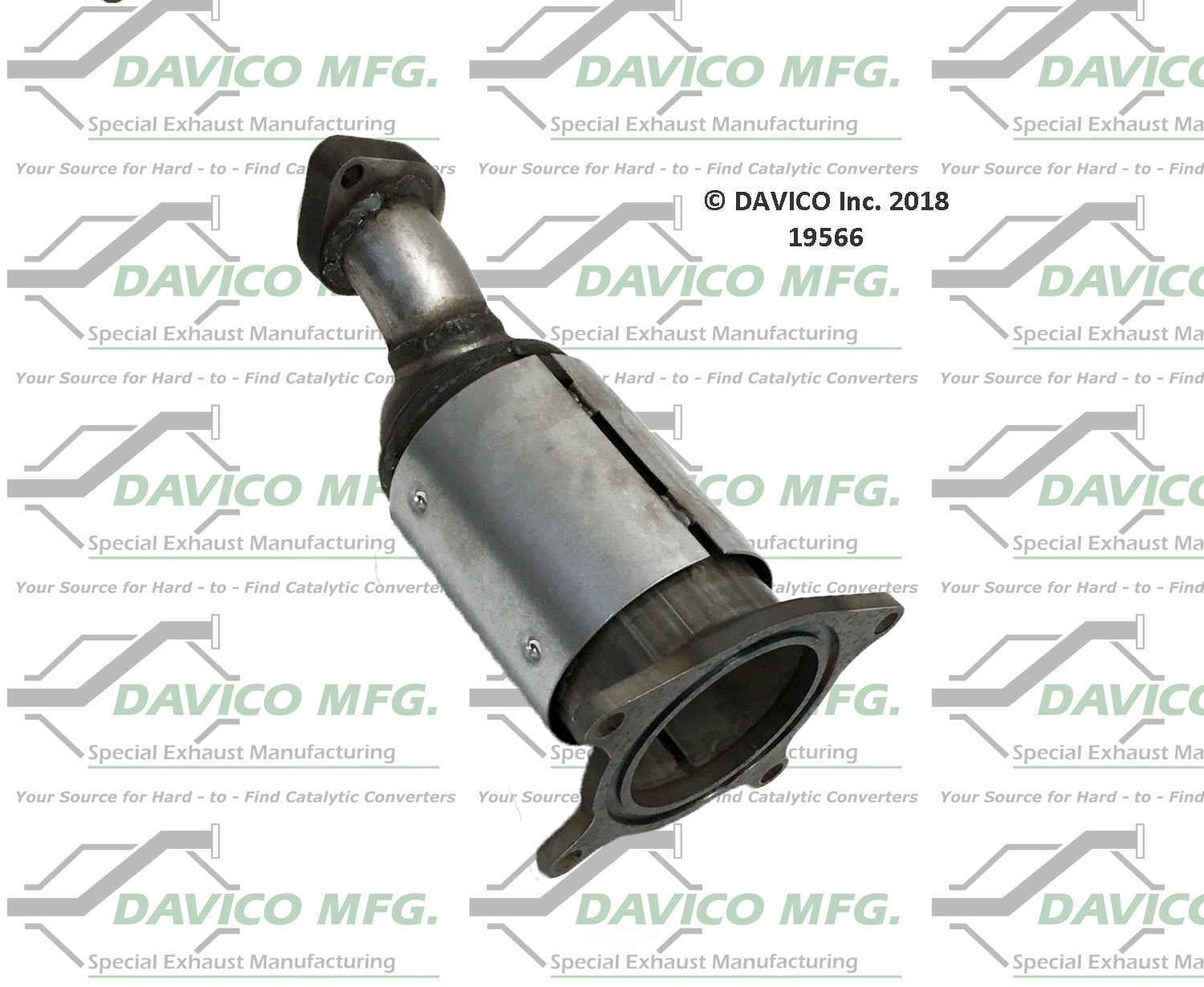 Davico Mfg 19566 Direct-Fit Catalytic Converter
