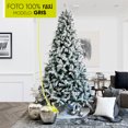 thumbnail image 2 of Pie de Árbol de Navidad Artego Tela Plush 122cm Diámetro Gris Peludo, 2 of 8
