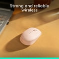thumbnail image 3 of Logitech M170 Wireless Mouse for PC, Mac, Laptop, 2.4 GHz with USB Mini Receiver, Ambidextrous, Rose, 3 of 10