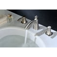 thumbnail image 4 of ANZZI Sonata Series 8-inch Widespread 2-handle Mid-arc Bathroom Faucet in Brushed Nickel, 4 of 5