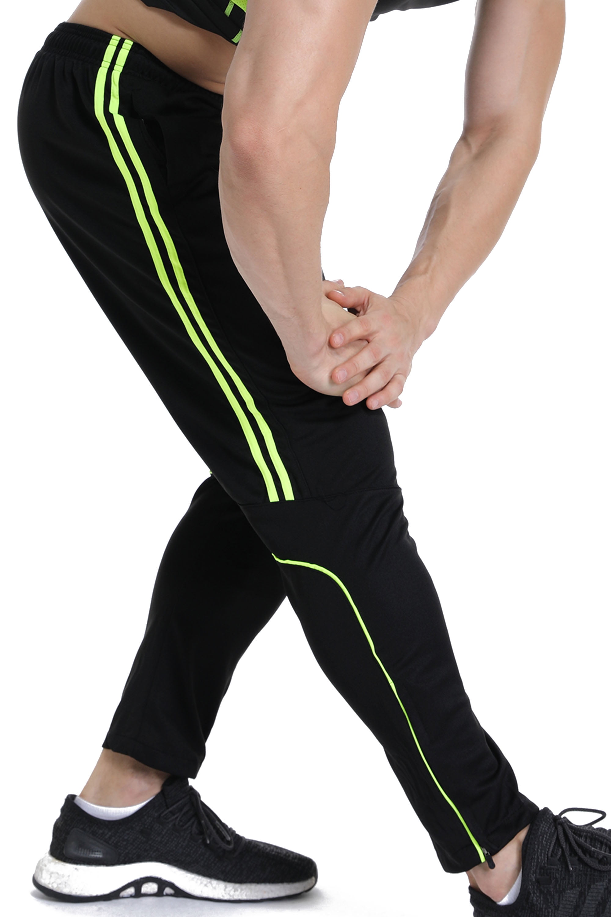 Fittoo - FITTOO Men Soccer Training Pants Sports Running Gym Fitness ...