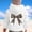 White, variant on RTKFRFLM Kids Long Sleeve Leopard Bow Graphic Hoodie Fashionable Pullover Sweatshirt Activewear for Boys Girls Autumn Winter School Sports Daily Casual Tops White 11-12 Years