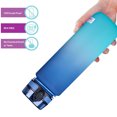 thumbnail image 4 of Nueva taza de agua deportiva pequeña con gradiente fresco, para fitness, gimnasio y deportes al aire libre, para mujeres y hombres, escuela, oficina, gimnasio al aire libre, 4 of 5