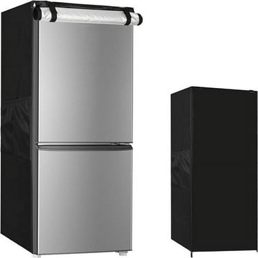 Outdoor Refrigerator Cover ,Waterproof Upright Freezer Cover for Protecting Upright Freezers/Beverage Refrigerator | Refrigerator Cover