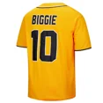 thumbnail image 5 of Camiseta de béisbol Bad Boy BIGGIE #10 para hombre, ropa deportiva para exteriores, camisetas de fiesta de hip hop, camisa holgada, bordado con logotipo, 5 of 5