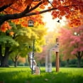 thumbnail image 3 of Bamboohart Squirrel Proof Spring Device - Metal Squirrel Baffle Barrier with Adjustable Coil Spring  Durable Outdoor Birdhouse Accessory for Secure Hanging  Prevents Squirrel Damage to Bi, 3 of 6
