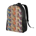 thumbnail image 2 of Balery Funny Dogs Family Mochila - Mochila Estilosa y Duradera para Laptop de 15 Pulgadas con Tela Oxford Impermeable, 2 of 8